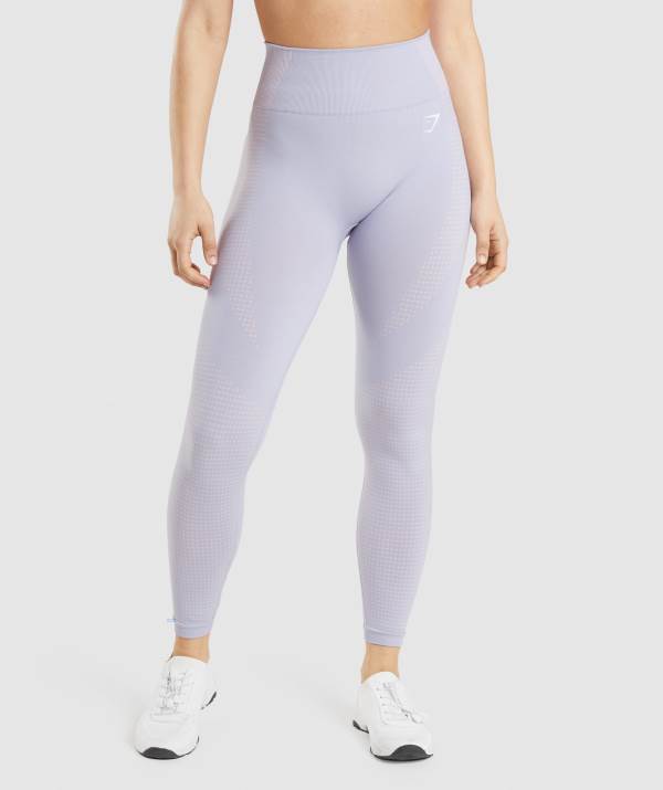 Damske Legíny Gymshark Vital Seamless 2.0 Siva Modre | MQ4013578